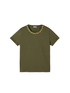 T-shirt in cotone con applicazioni gioiello image number 3