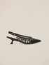 Escarpins slingback en r&eacute;sille image number 2