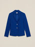 Chaqueta blazer de tejido scuba crep&eacute; image number 3