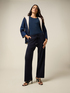 Knitted pants with gussets image number 0