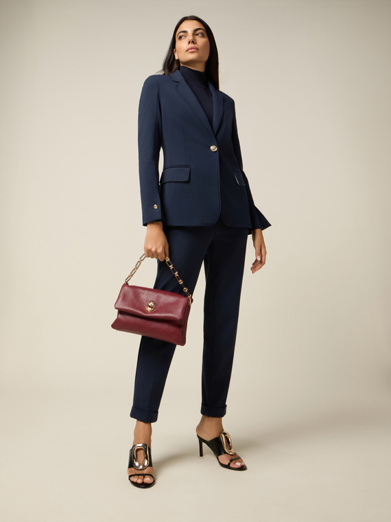 Pantaloni regulari din punct Milano