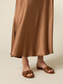 Jupe en satin de viscose image number 2