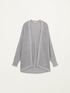 Cardigan oversize en fil lurex image number 4