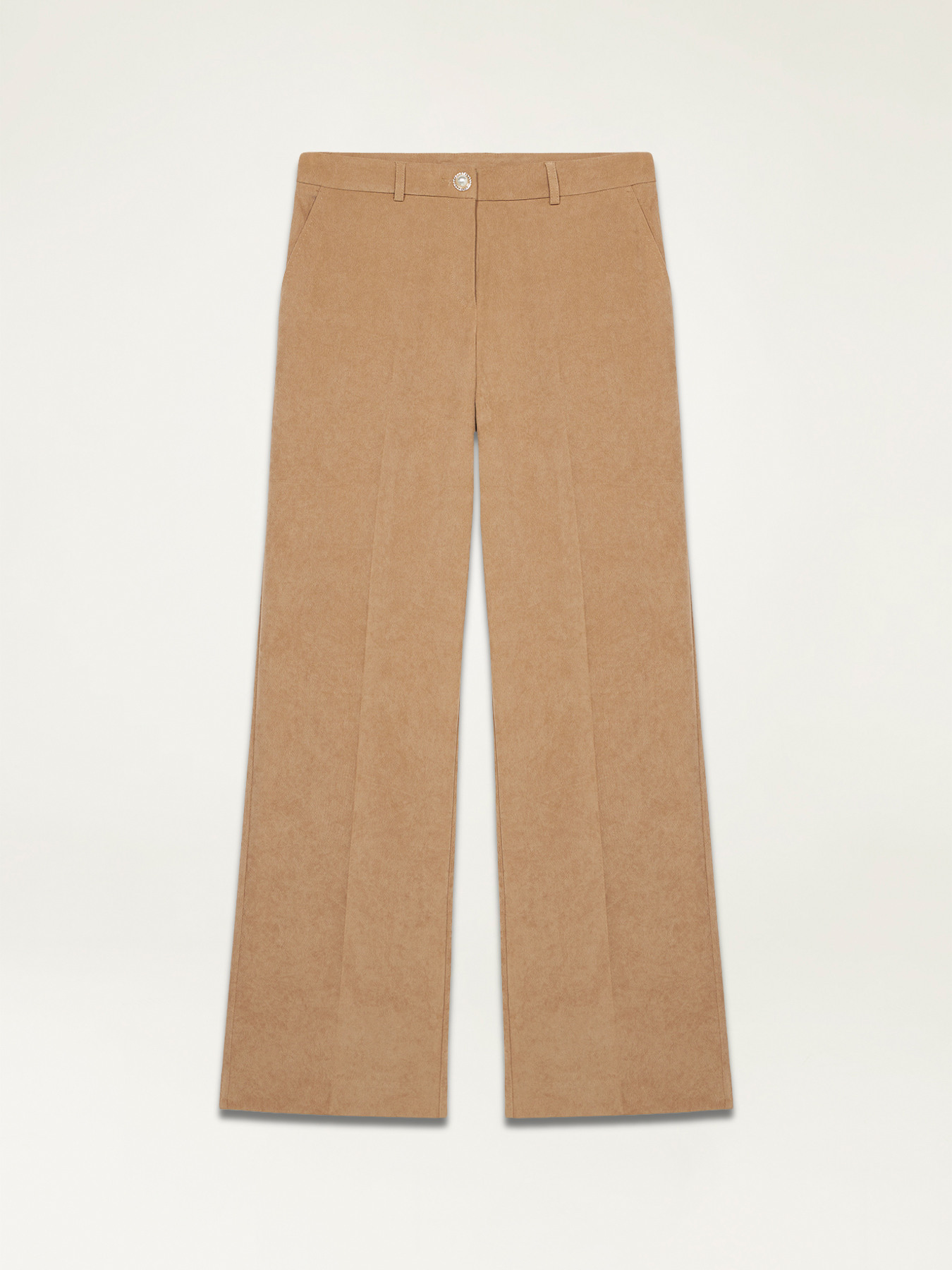 Pantaloni palazzo in velluto image number 4