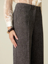 Palazzo pants in viscose blend fabric image number 2