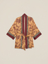 Kimono in raso di viscosa image number 3