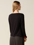 Long sleeve t-shirt with print and appliqu&eacute;s image number 1