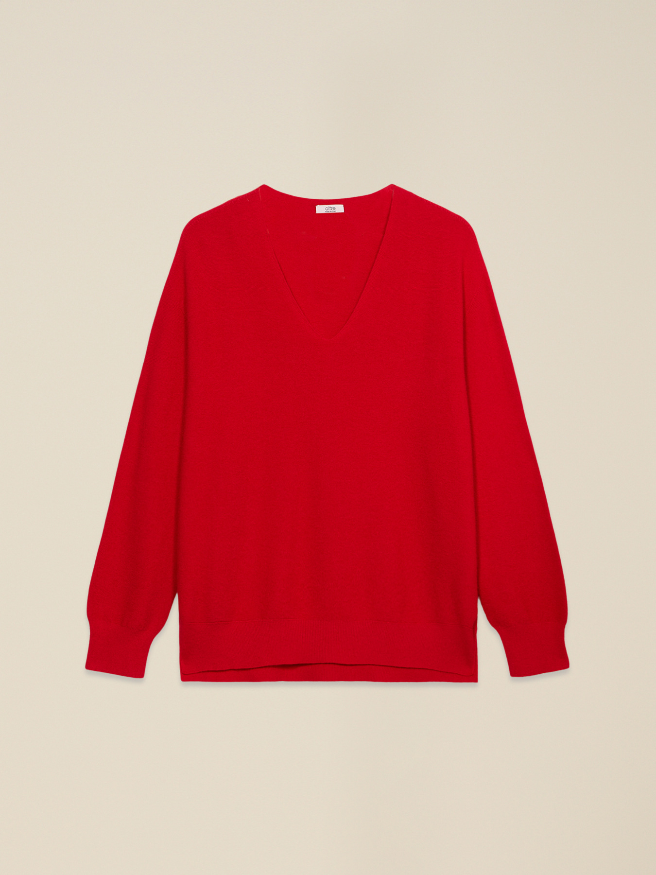 V-neck sweater image number 3