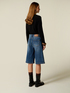 Denim Bermuda shorts image number 1