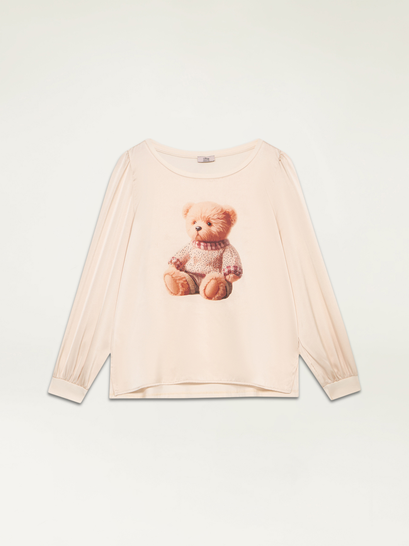 T-shirt manches longues avec impression image number 3