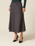 Midi flannel skirt image number 3