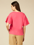 T-shirt con maniche a balze image number 1