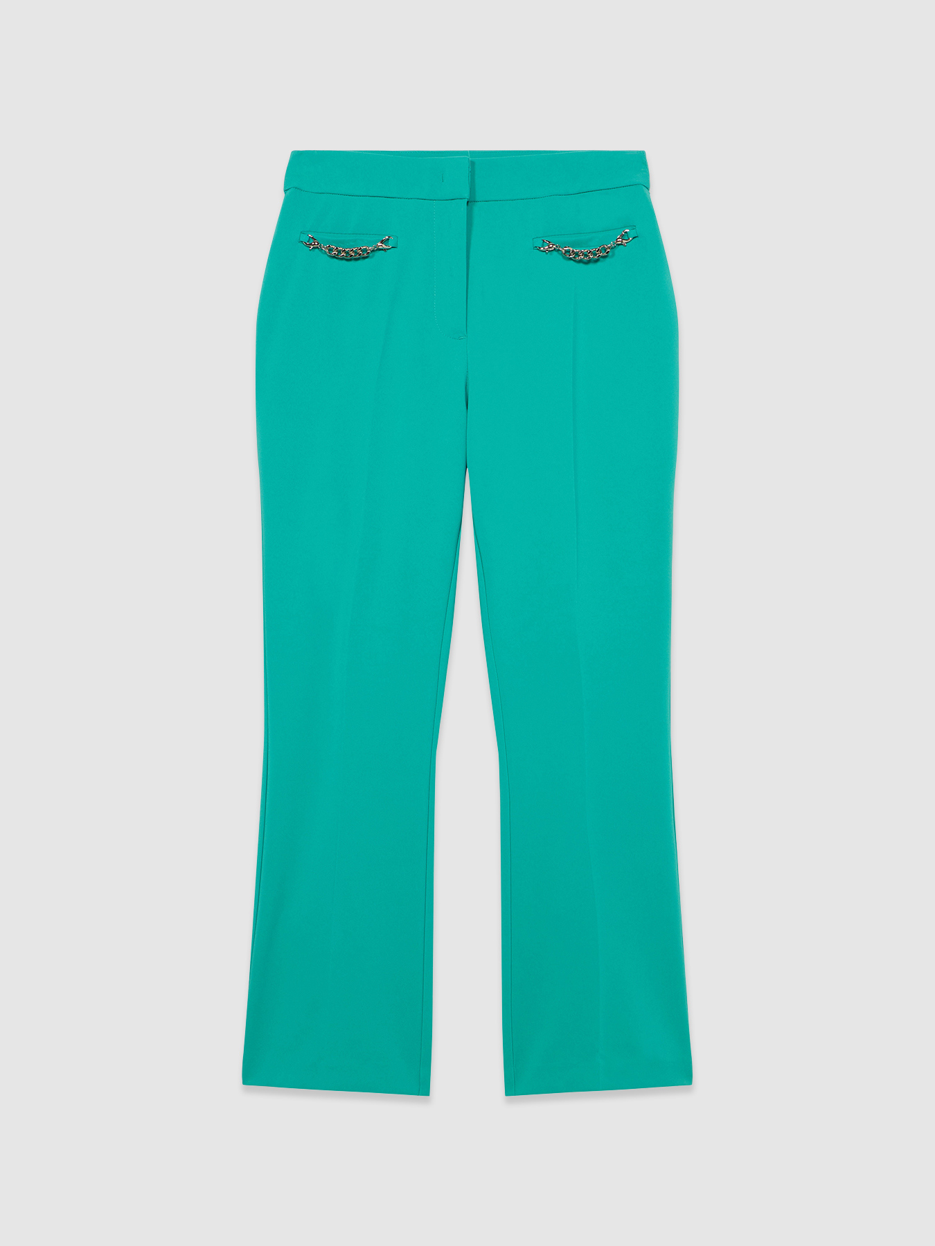 Pantalon &agrave; pattes d&rsquo;&eacute;l&eacute;phant en tissu technique image number 4