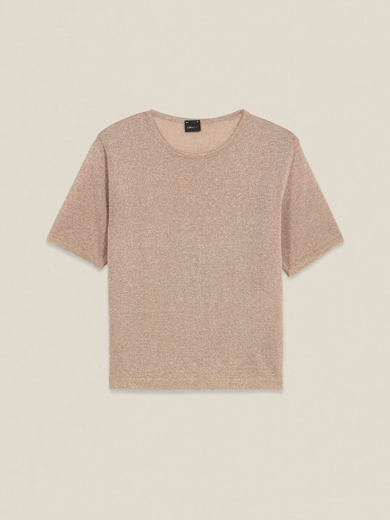 Fine knit viscose blend T-shirt image number 3