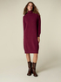 Oversized dress in viscose blend knit image number 0