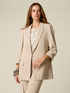 Gerader Blazer mit Dreiviertel&auml;rmeln image number 0