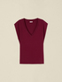 T-shirt en coton avec encolure en V image number 3