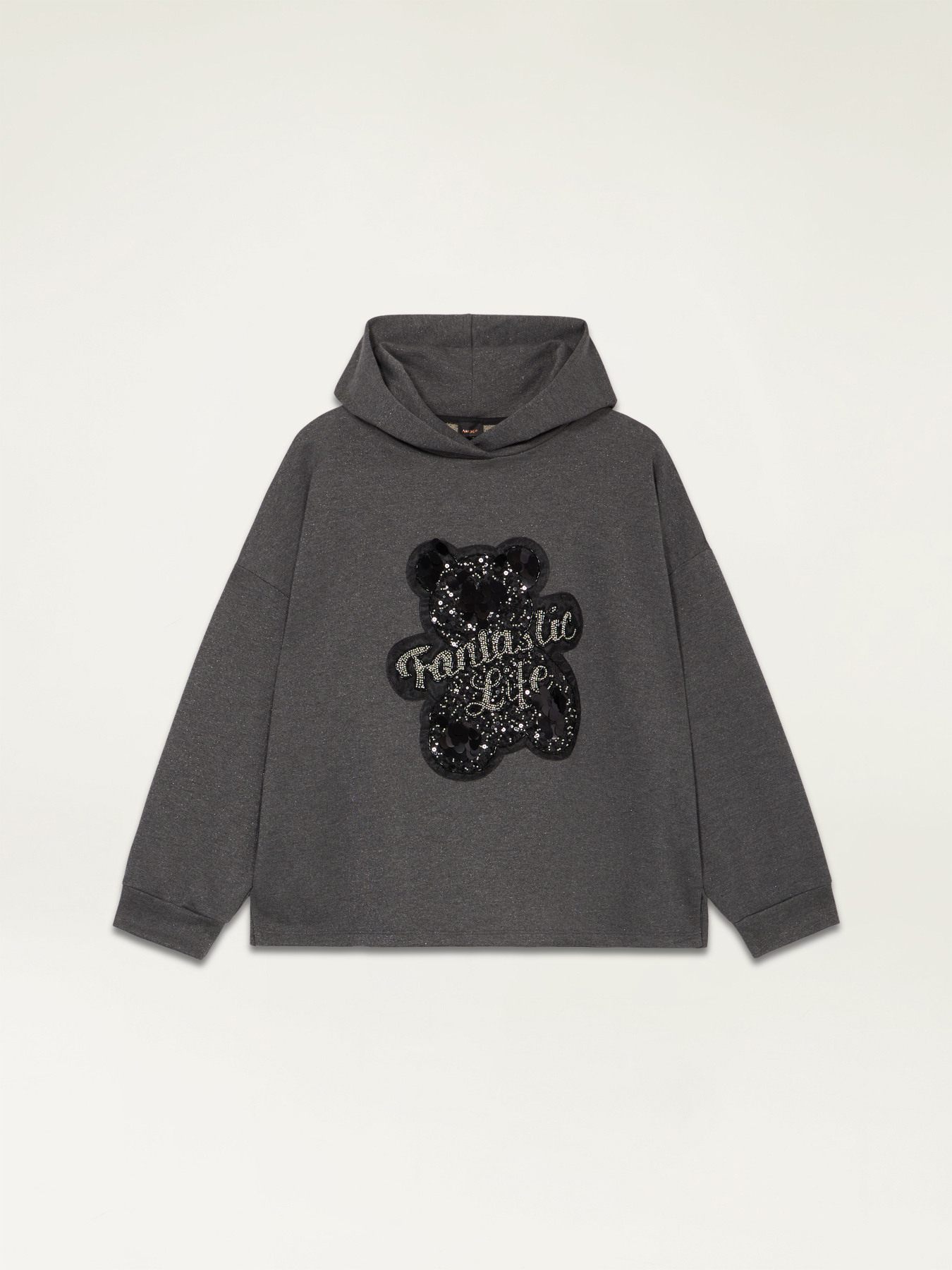 Sweatshirt with embroidery patch image number 3