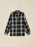 Check shirt with studs image number 3
