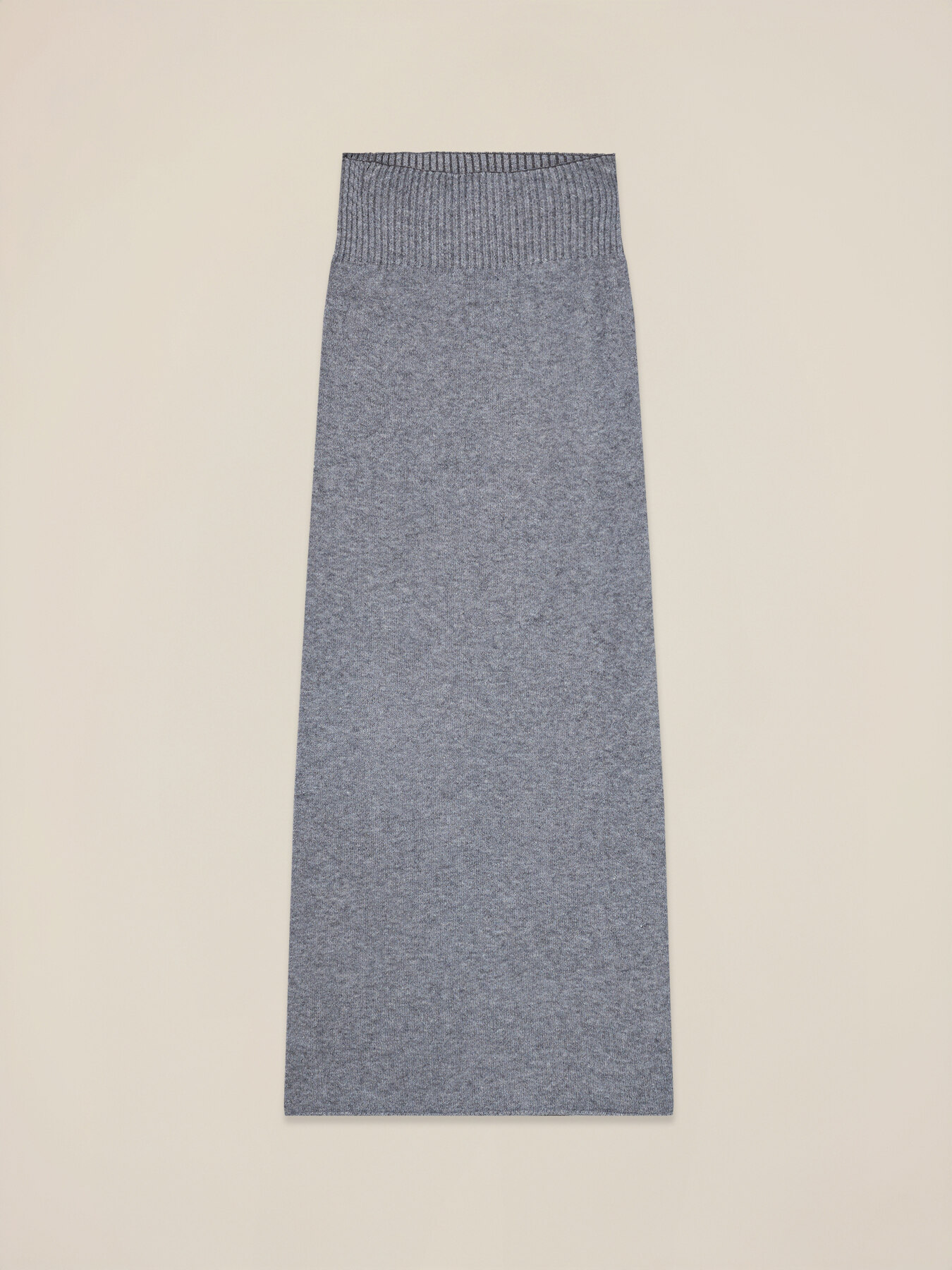 Pencil skirt in viscose-blend knit image number 0