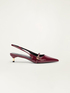 Slingback-Pumps aus Lack image number 2