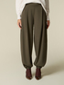 Polyester-viscose cargo pants image number 3