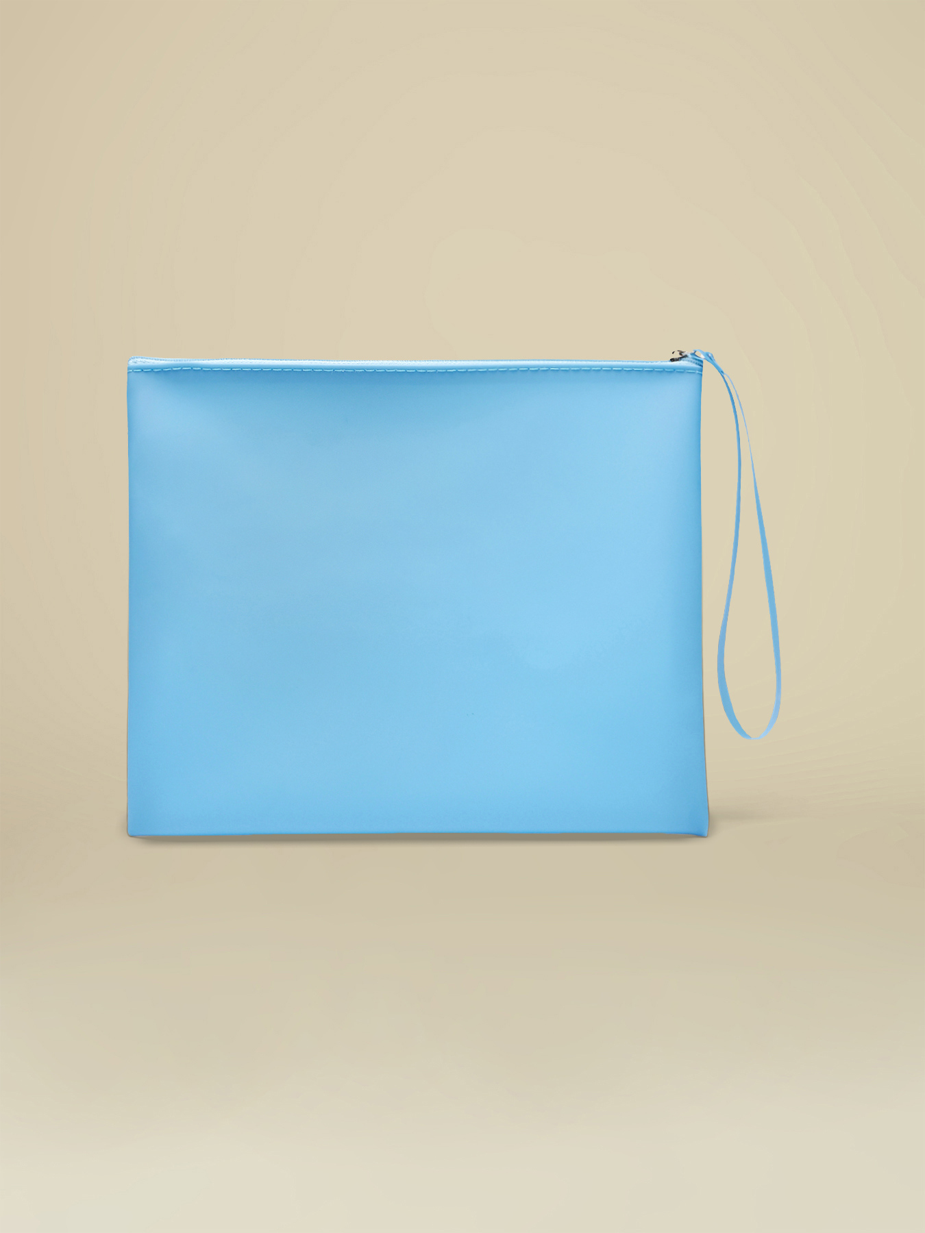 PVC-flache Tasche mit Armband image number 1