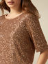 Blusa in paillettes image number 2