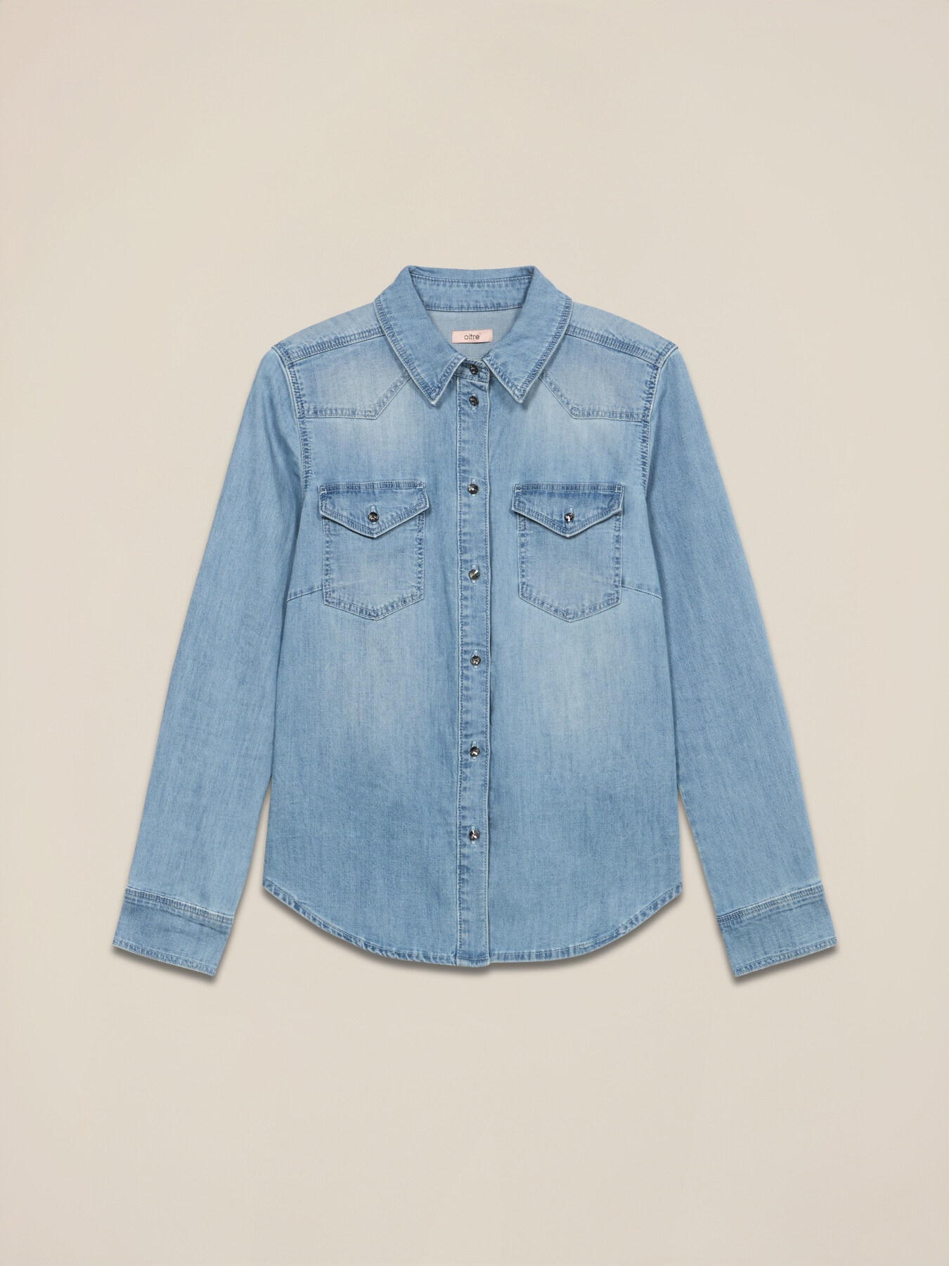 Camicia in denim image number 3