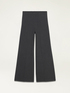 Pantaloni wide leg in flanella image number 4