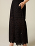 Pantaloni cropped in pizzo sangallo image number 2
