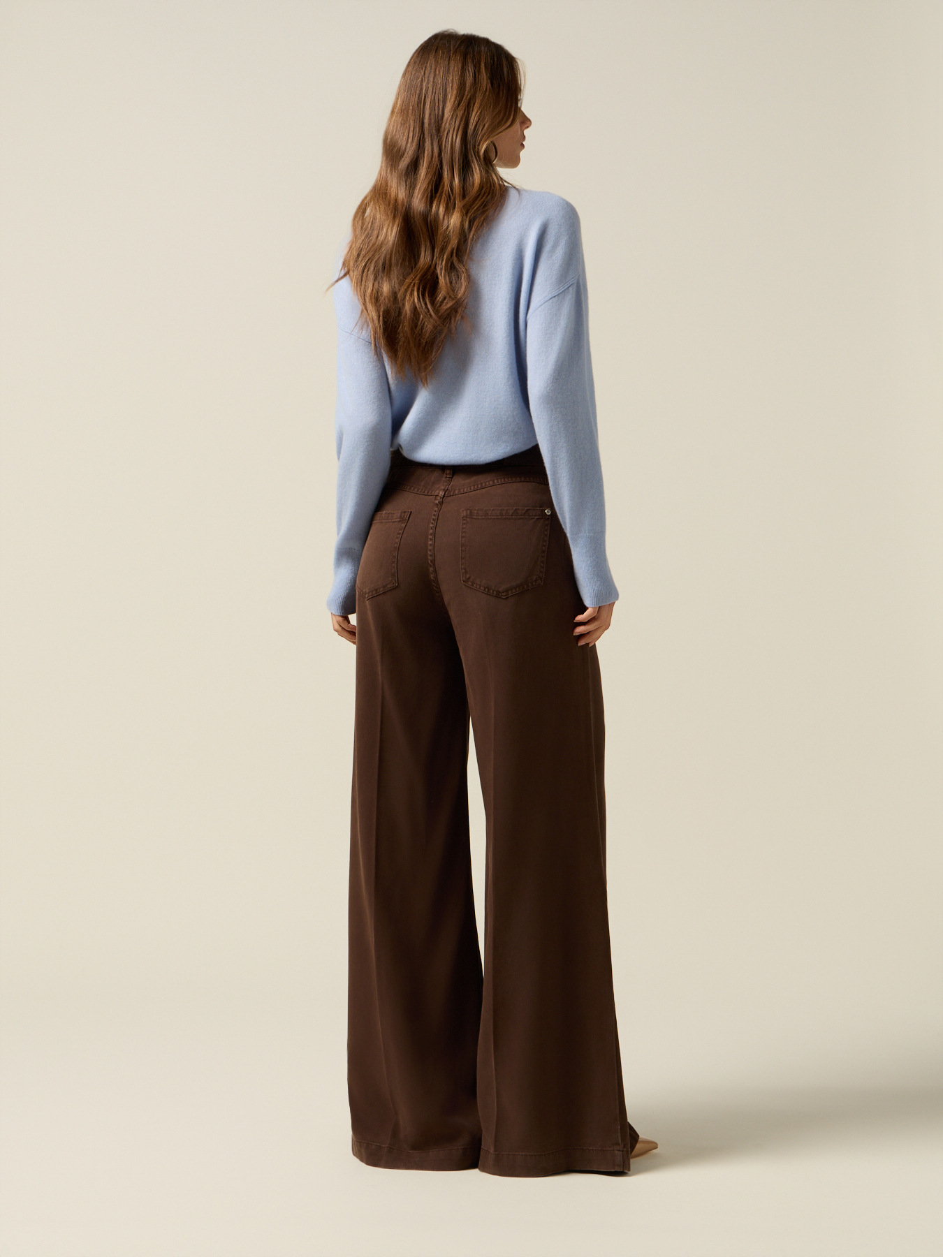 Palazzo-Hose aus Tencel image number 1