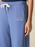 Jersey trousers with piping image number 2