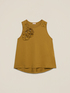 Jersey top with floral appliqu&eacute;s image number 3