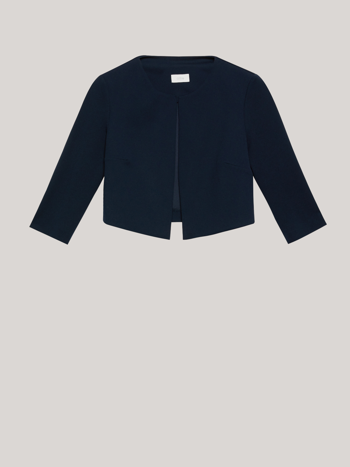 Chaqueta cropped elegante image number 3