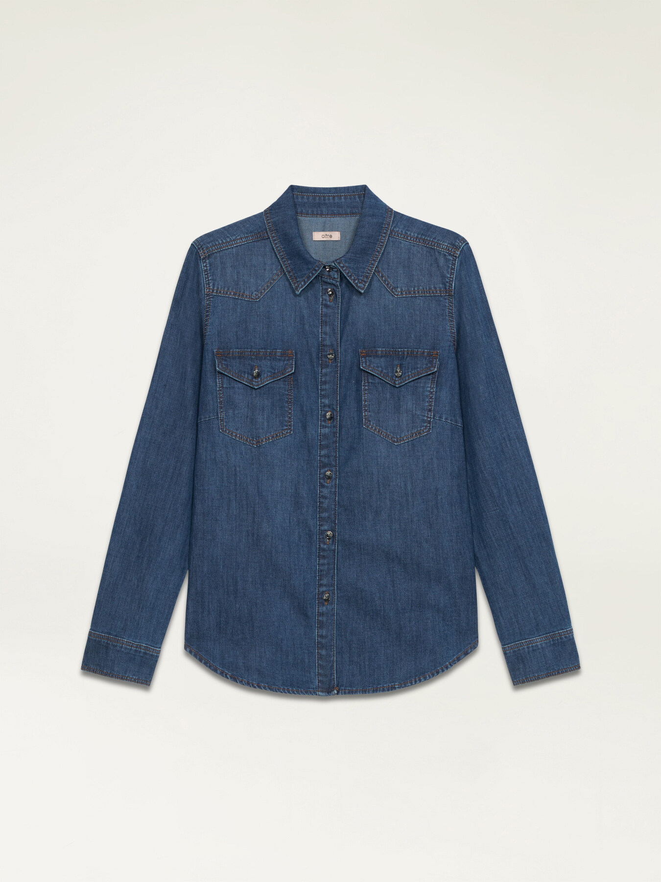 Denim shirt image number 3