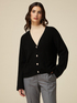 Cardigan misto lana con bottoni gioiello image number 0