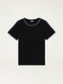 T-shirt eco-friendly con ricamo gioiello image number 3