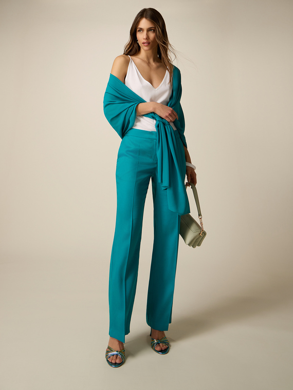Palazzo pants in lyocell