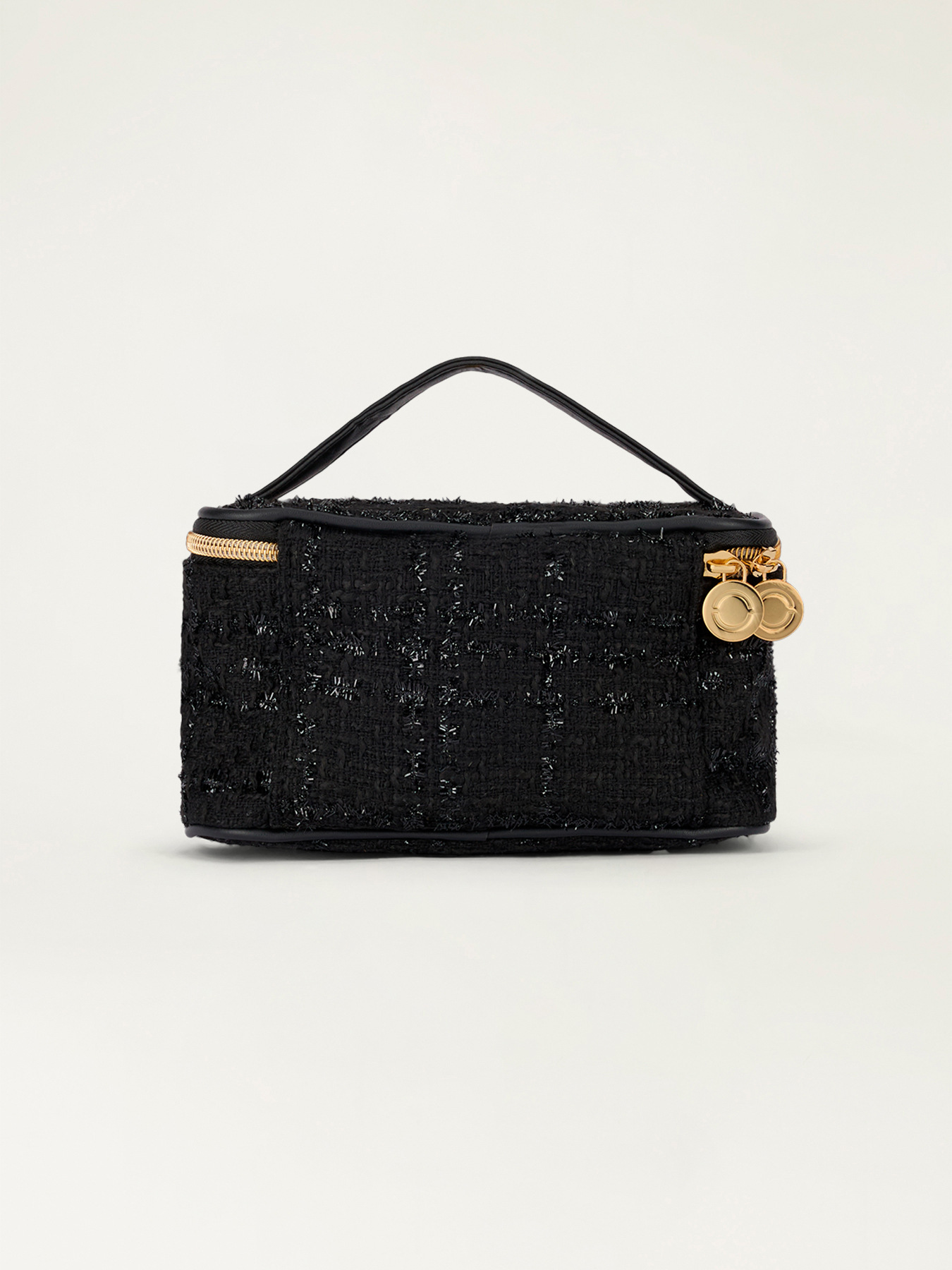 Mini tweed vanity case image number 1