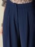 Pinstriped palazzo pants image number 2