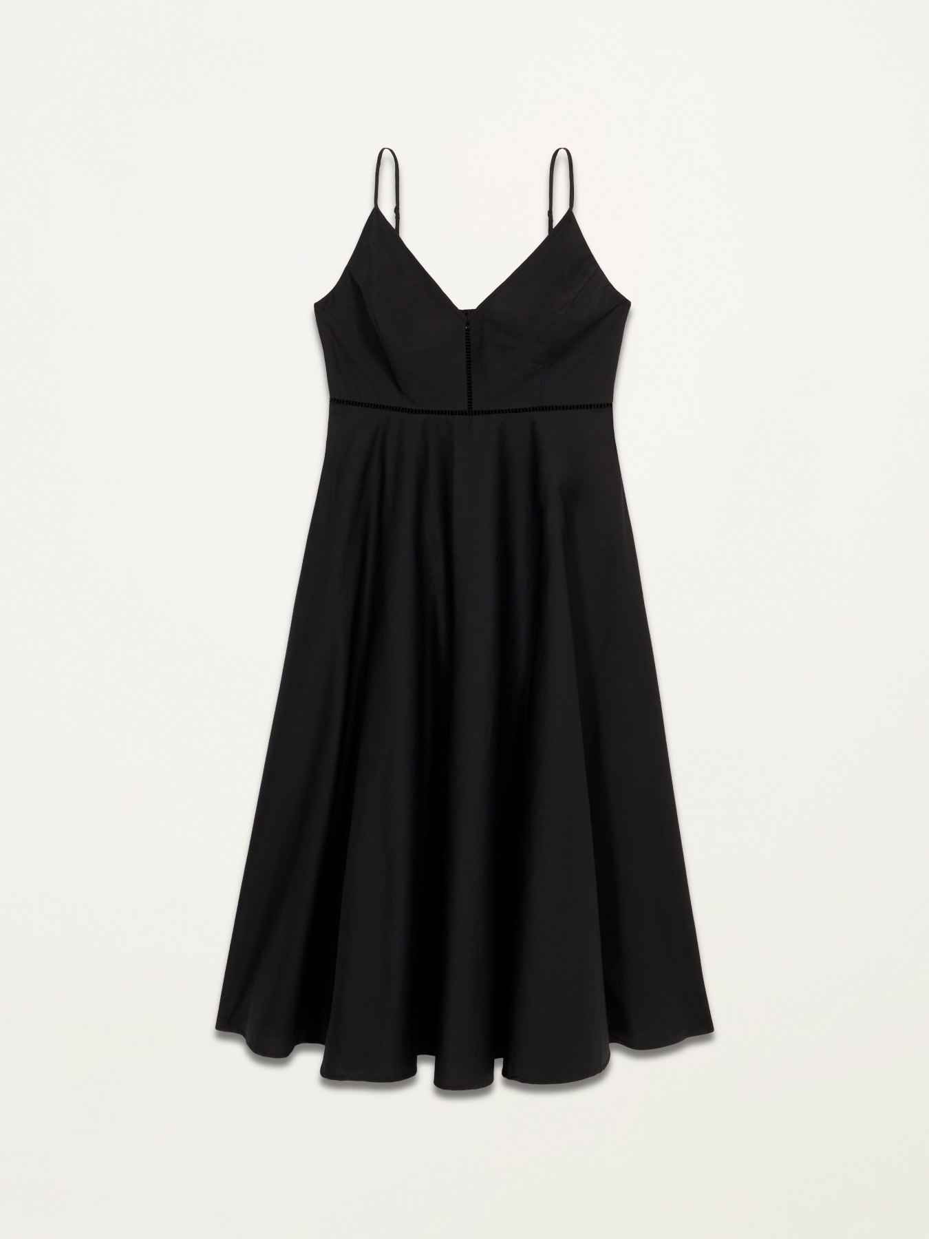 Rochie lungă de vară din poplin image number 4