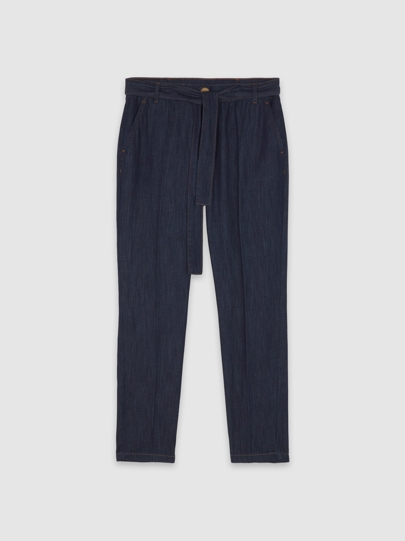 Chino-Jeans aus leichtem Denim image number 3