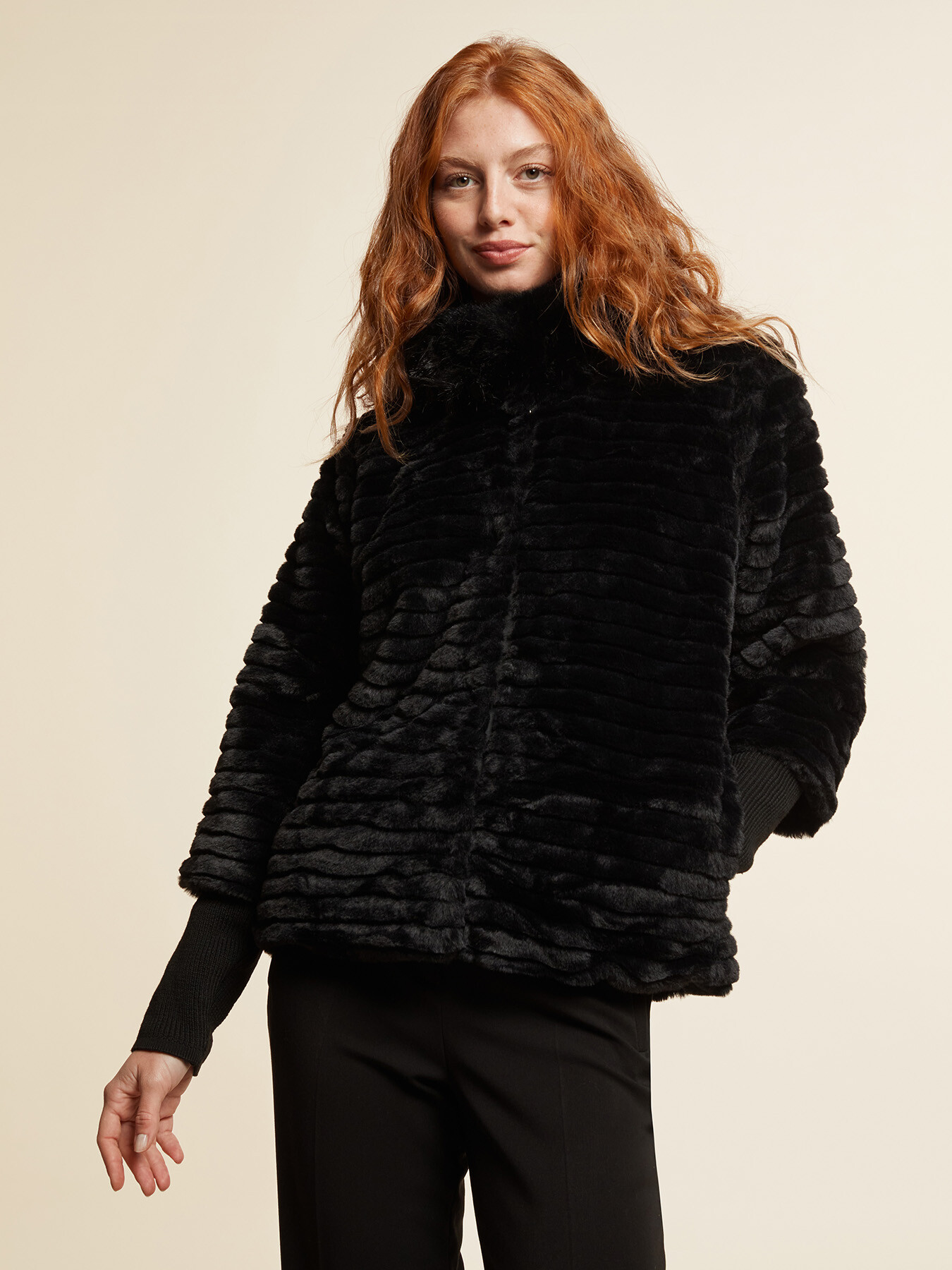 Faux fur coat image number 0