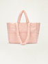 Puffy nylon shopper bag image number 1