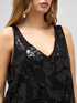 Tulle and sequin top crop image number 2