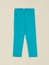 Cropped trousers with pressed crease image number 4