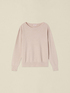 Lurex sweater with boat neckline image number 3