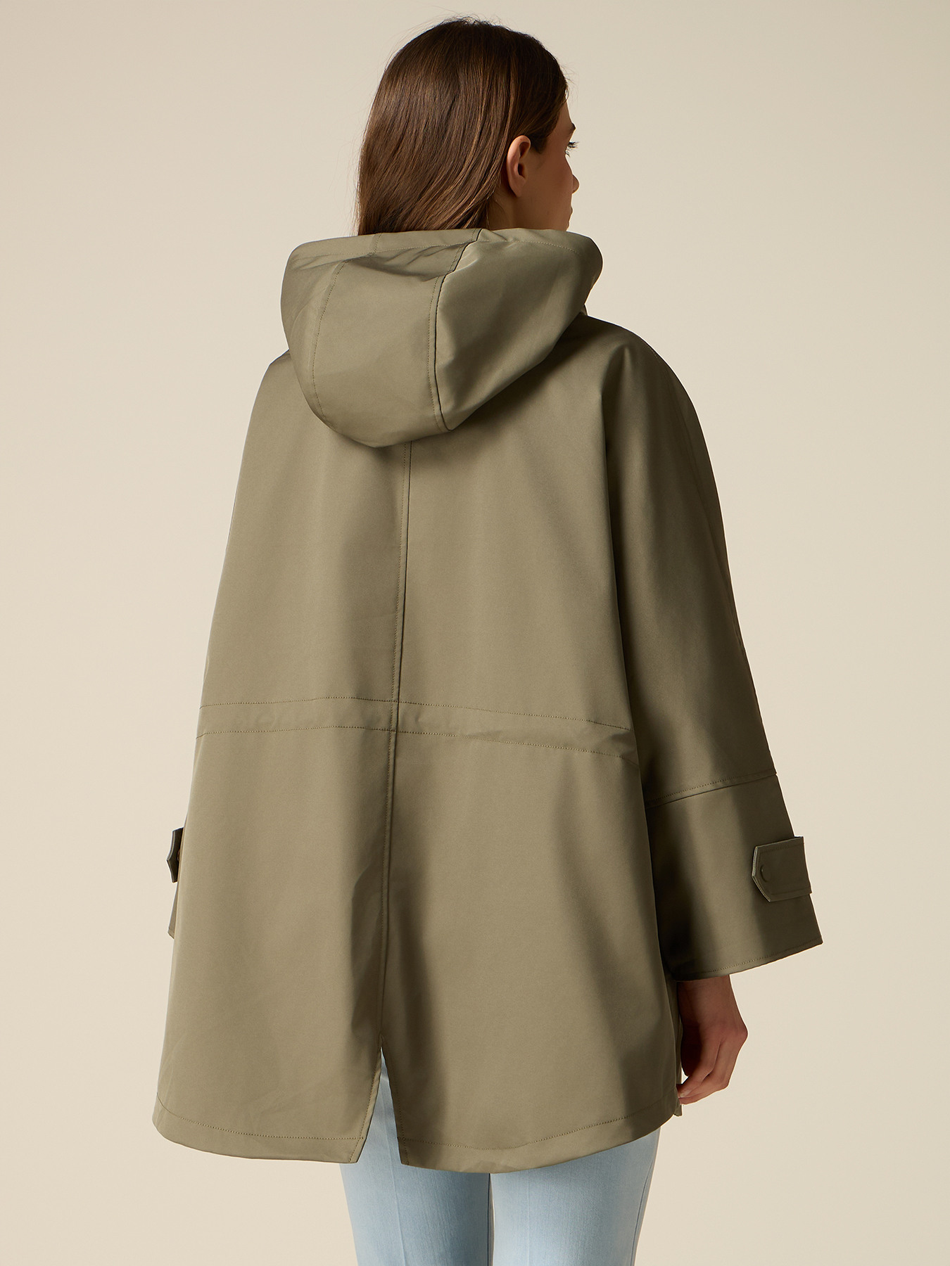 Oversized parka with hood image number 1