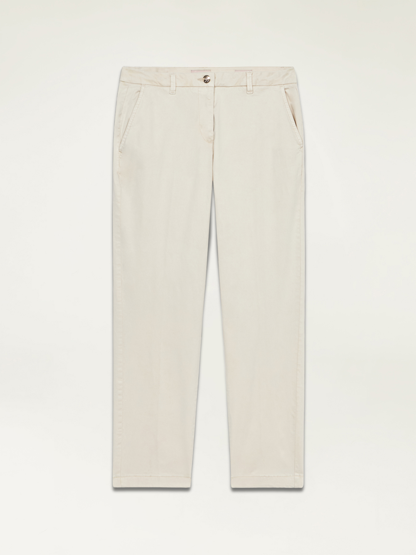 Pantalones pitillo mezcla de tencel image number 3
